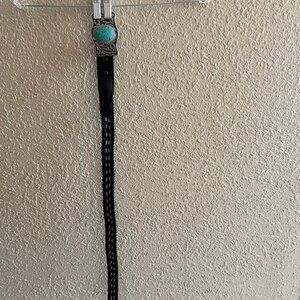 Mens Real Horsehair Leather Belt